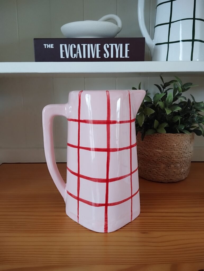 Grand Pot en Céramique (Rose) pichet, cruche, carafe